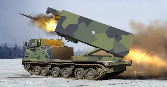 Trumpeter - M270/A1 Multiple Launch Rocket System- Finland/Netherlands